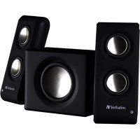 Verbatim 2.1 Multimedia Portable Speaker System (49092)